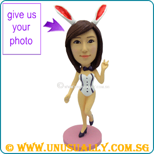 Custom 3D Sexy Bunny Girl Figurine